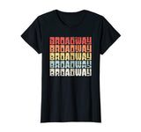 Funny Retro Broadway Musical Theater Women's T-Shirt Black