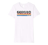 Great Vintage 1980s Style Geneseo Ny Women's T-Shirt White