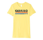 Great Vintage 1980s Style Geneseo Ny Women's T-Shirt Lemon