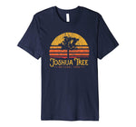 Great Vintage Joshua Tree National Park Retro Men's T-Shirt Navy