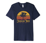 Great Vintage Joshua Tree National Park Retro Men's T-Shirt Navy