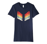 Cool Vintage Retro Arcade Pinball Women's T-Shirt Navy