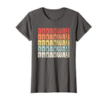 Funny Retro Broadway Musical Theater Women's T-Shirt Asphalt