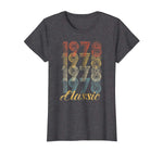 Hotest Cutecomfy 40th Birthday Gift Vintage 1978 Men Women Women's T-Shirt Dark Heather