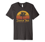 Great Vintage Joshua Tree National Park Retro Men's T-Shirt Dark Heather