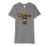 Cutest Star Trek Ds9 Quark's Bar Vintage Logo Premium Women's T-Shirt Slate
