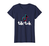 Hot Music Note Vintage Music Lover Christmas Gift Women's T-Shirt Navy