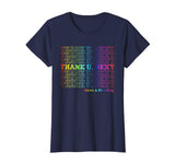 Funny Thank U Nex Vintage Retro Grunge Style Women's T-Shirt Navy
