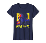 Hot Vintage Rapper Post Leave Me Malone Malone Costume Women's T-Shirt Navy
