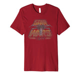 Great Star Wars X Wing 1977 Vintage Retro Premium Graphic Men's T-Shirt Cranberry