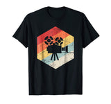 Cool Retro Vintage Camera Filmmaker Men's T-Shirt Black