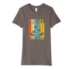 Cute Pinball Retro Women's T-Shirt Asphalt