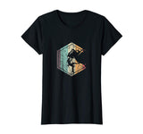Hotest Awesome Rock Climbing Retro Mountain Climber Hiker Women's T-Shirt Black
