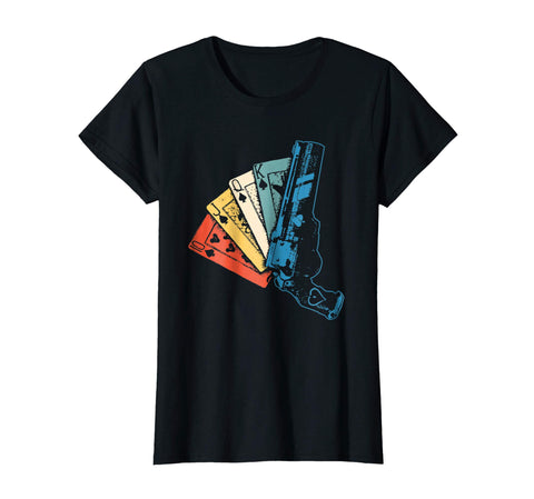 Beautiful Vintage Ace Of Spades Gift Women's T-Shirt Black