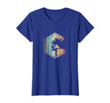Hotest Awesome Rock Climbing Retro Mountain Climber Hiker Women's T-Shirt Royal Blue