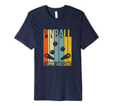 Cute Pinball Retro Men's T-Shirt Navy