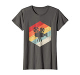 Cool Retro Vintage Camera Filmmaker Women's T-Shirt Asphalt