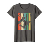 Cool Skateboarder Retro Vintage Skateboarding Tee Women's T-Shirt Asphalt
