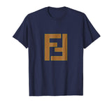 Cutest Fendi_vintage__inspired_ Men's T-Shirt Navy
