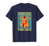 Funny Radio Lovely Woman Funny Vintage Rock Band 1970s Men's T-Shirt Navy