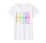 Funny Thank U Nex Vintage Retro Grunge Style Women's T-Shirt White
