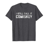 Hotest I Still Call It Comiskey Chicago Baseball Vintage Men's T-Shirt Dark Heather