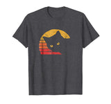 Beautiful Vintage Eighties Style Cat Retro Distressed Design Men's T-Shirt Dark Heather