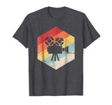 Cool Retro Vintage Camera Filmmaker Men's T-Shirt Dark Heather