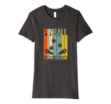 Cute Pinball Retro Women's T-Shirt Dark Heather