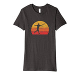 Hotest Disc Golf Distressed Retro 80s Style Vintage Women's T-Shirt Dark Heather