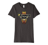 Cutest Star Trek Ds9 Quark's Bar Vintage Logo Premium Women's T-Shirt Dark Heather