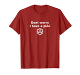 Wonderful Rpg D20 Fumble Dungeons Game Retro Men's T-Shirt Cranberry