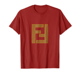 Cutest Fendi_vintage__inspired_ Men's T-Shirt Cranberry