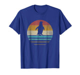 Cutest Penguins Retro Vintage 70s Distressed Men Women Kids Men's T-Shirt Royal Blue