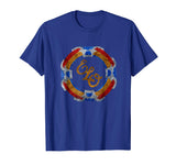 Hotest Funny Flying Disc Vintage Music Rock Band 70s Men's T-Shirt Royal Blue