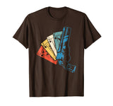 Beautiful Vintage Ace Of Spades Gift Men's T-Shirt Brown