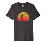 Hotest Disc Golf Distressed Retro 80s Style Vintage Men's T-Shirt Dark Heather
