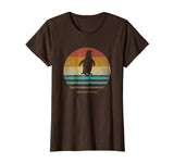 Cutest Penguins Retro Vintage 70s Distressed Men Women Kids Women's T-Shirt Brown