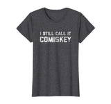 Hotest I Still Call It Comiskey Chicago Baseball Vintage Women's T-Shirt Dark Heather
