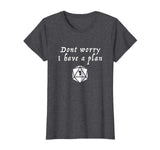 Cute Tabletop Rpg D20 Dungeons Dnd Game Retro Gift Women's T-Shirt Dark Heather