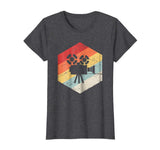Cool Retro Vintage Camera Filmmaker Women's T-Shirt Dark Heather