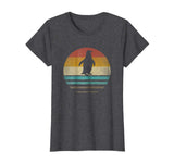 Cutest Penguins Retro Vintage 70s Distressed Men Women Kids Women's T-Shirt Dark Heather