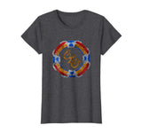 Hotest Funny Flying Disc Vintage Music Rock Band 70s Women's T-Shirt Dark Heather