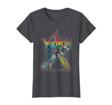Beautiful Voltron Retro Defender Rainbow Graphic Women's T-Shirt Dark Heather