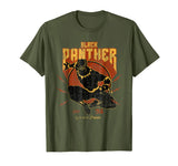 Great Marvel Black Panther Action Since 1966 Retro Vintage Men's T-Shirt Olive