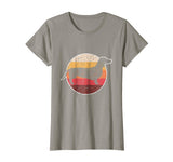 Funny Vintage Retro Dachshund Weiner Dog Mother Dad Gift Women's T-Shirt Slate