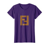Cutest Fendi_vintage__inspired_ Women's T-Shirt Purple