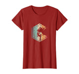 Hotest Awesome Rock Climbing Retro Mountain Climber Hiker Women's T-Shirt Cranberry